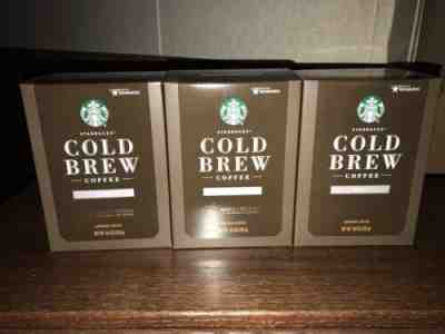 Case of 3 Boxes of Starbucks Cold Brew Black Ground Coffee 8.6OZ Per Box - Sold on eBay Feb, 6th 2020 for $36.99