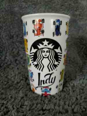 2016 Starbucks INDY Indianapolis 500 Collection To Go Travel Cup Mug Tumbler  - Sold on eBay Feb, 6th 2020 for $33.24