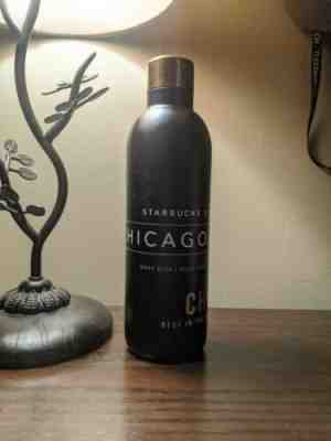 Starbucks Reserve Water Bottle Stainless Chicago Michigan Ave - Sold on eBay Feb, 6th 2020 for $50.00