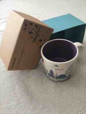 Disney Parks Starbucks Epcot You are here Coffee Mug Cup RETIRED YAH Purple - Sold on eBay Feb, 6th 2020 for $39.99