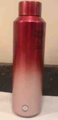 Starbucks Red Rose Gold Ombre Vacuum Insulated Water Bottle Holiday 2019 - Sold on eBay Feb, 6th 2020 for $35.99