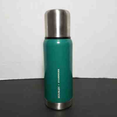STANLEY + Starbucks 17oz. Stainless Steel Thermal Bottle Green/Silver Used - Sold on eBay Feb, 6th 2020 for $30.00