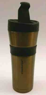Starbucks Copper / Bronze MAX Stainless Steel Tumbler Thermos 16oz RARE!! VHTF - Sold on eBay Feb, 5th 2020 for $32.29