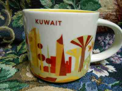 Starbucks You Are Here Collection Kuwait Coffee Mug Cup Brand New - Sold on eBay Feb, 5th 2020 for $34.95