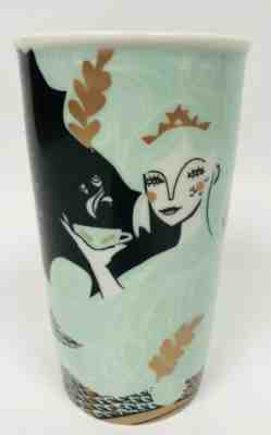 Starbucks Ceramic 2018 Holiday Coffee Cup Tumbler Siren Mermaid 12 Oz Slide Lid - Sold on eBay Feb, 5th 2020 for $44.99