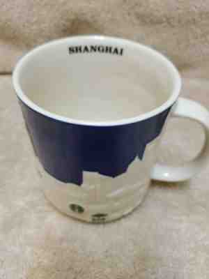 Starbucks Coffee Shanghai Skyline Mug City Relief 2012 Collectors Series - Sold on eBay Feb, 8th 2020 for $39.99