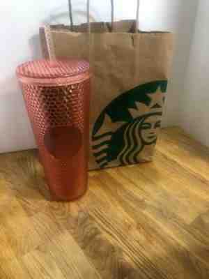 NEW! Starbucks Venti Pink Rainbow Iridescent Hologram Tumbler Cup 24oz  - Sold on eBay Feb, 8th 2020 for $39.99