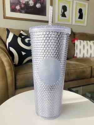 NEW STARBUCKS Silver Studded Cold Cup 24oz Tumbler- LIMITED EDITION HOLIDAY - Sold on eBay Feb, 8th 2020 for $30.00