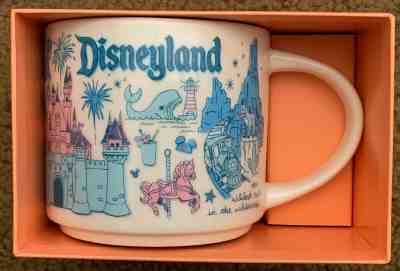 Disney Parks Disneyland Starbucks Been There Mug Castle Attractions Pin Drop - Sold on eBay Feb, 8th 2020 for $35.00