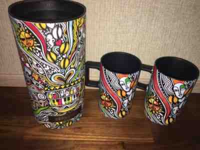 New STARBUCKS 2018 LAOLU SENBANJO 2 12 oz MUGS & 1 Bag Espresso COFFEE Stories - Sold on eBay Feb, 8th 2020 for $64.99