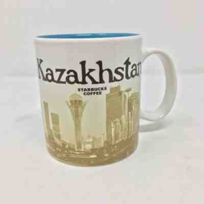 Starbucks Kazakhstan Global Icon Series 16 Oz Coffee Mug Cup RARE - Sold on eBay Feb, 8th 2020 for $53.23