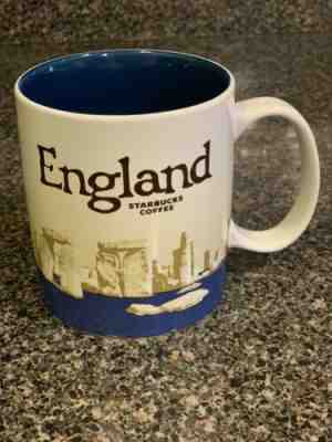 Starbucks England Mug Stonehenge Icon Coffee Cup Britain UK v3 Discontinued - Sold on eBay Feb, 8th 2020 for $48.00