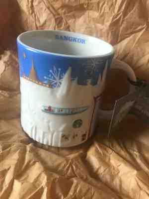 STARBUCKS Bangkok  XMAS Relief  Mug  - Sold on eBay Feb, 8th 2020 for $35.00
