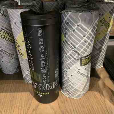 Starbucks New York City NYC Times Square 16OZ Stainless Steel Tumbler Broadway - Sold on eBay Feb, 7th 2020 for $45.00