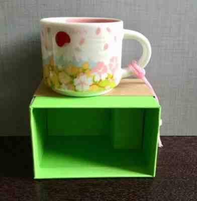 Starbucks Japan YAH Ornament Demi Mini Mug You are Here Spring Sakura -No Card - Sold on eBay Feb, 7th 2020 for $34.99