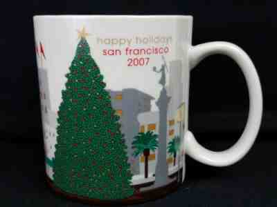 Starbucks 2007 San Francisco Happy Holidays 18 OZ Mug - Sold on eBay Feb, 7th 2020 for $39.95