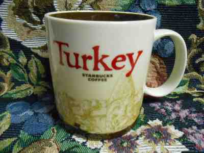 Starbucks City Mug Turkey 16OZ 473ml Old collection design - Sold on eBay Feb, 7th 2020 for $49.95