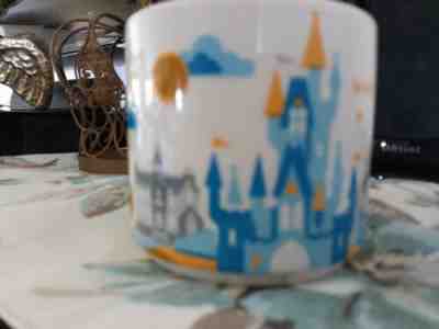 Starbucks Disney Parks MAGIC KINGDOM Coffee Mug You Are Here Collection Cup - Sold on eBay Feb, 10th 2020 for $34.99