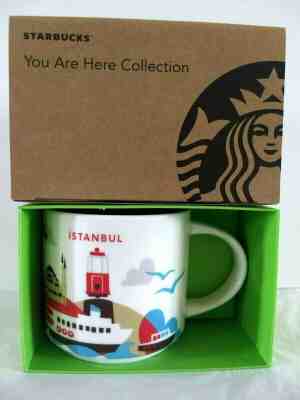 Starbucks Istanbul Coffee Mug 2019 You Are Here Collection 14 oz U.S.A. Seller - Sold on eBay Feb, 10th 2020 for $58.95