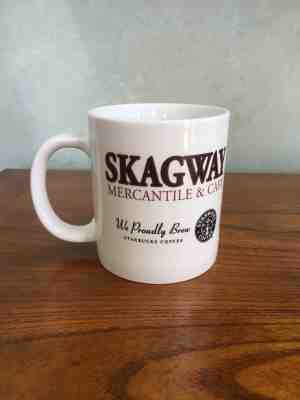 Alaska Skagway Mercantile & Cafe We Proudly Brew Starbucks Coffee Mug Cup In EUC - Sold on eBay Feb, 10th 2020 for $35.99