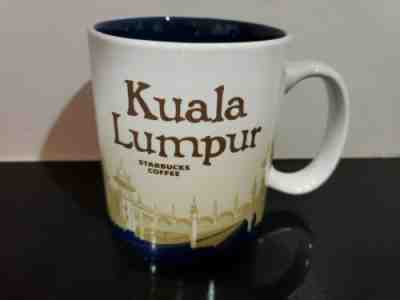 Starbucks Global Icon 16oz. Mug Kuala Lumpur Malaysia Rare & Discontinued NEW