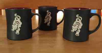 Starbucks 2012 Sumatra Tiger Coffee Mugs Lot of 3