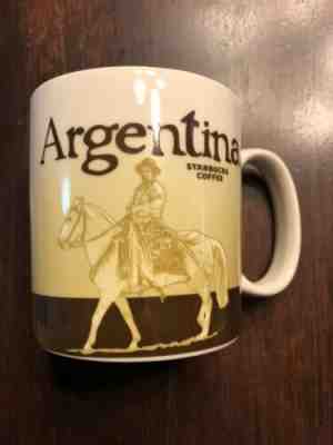 Starbucks Coffee Collector's Mug Argentina Excellent 2014 RARE - Sold on eBay Feb, 10th 2020 for $31.99