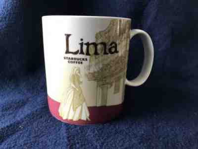 Starbucks 2013 16 oz Lima Peru Global Icon Collector Series Coffee Tea Mug - Sold on eBay Feb, 10th 2020 for $30.10