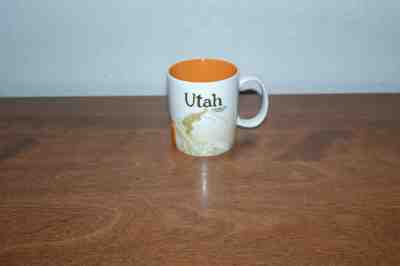 Starbucks Utah 2012 Orange Skier Collector Mug NWOT - Sold on eBay Feb, 10th 2020 for $149.99