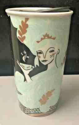 Starbucks 2018 Siren Limited Edition Mermaid Ceramic Tumbler Double Wall 12 oz - Sold on eBay Feb, 10th 2020 for $34.99