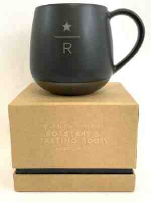 Starbucks Reserve Roastery Charcoal Mug w/ Limited Edition Box 12 oz R Logo - Sold on eBay Feb, 9th 2020 for $39.95