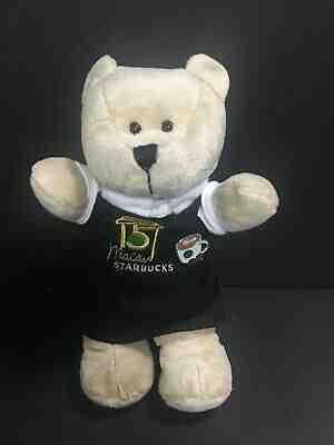 Starbucks Coffee Macau 15th Anniversary Black Coffee Master Apron Bearista NWT  - Sold on eBay Feb, 9th 2020 for $40.00