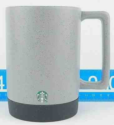 Starbucks 2019 Desktop Gray Non Slip Ceramic Coffee Travel Mug Cup 14oz - Sold on eBay Feb, 9th 2020 for $31.99