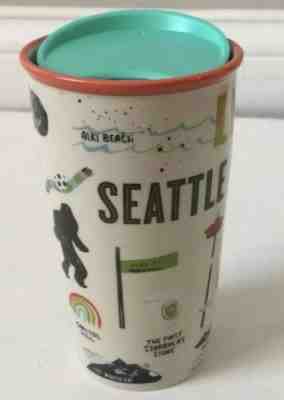 New Starbucks  Tumbler Coffee Mug Seattle Ceramic - Sold on eBay Feb, 9th 2020 for $44.99