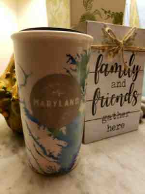 Starbucks Maryland Chesapeake Bay State Ceramic 12oz Tumbler 2016 - Sold on eBay Feb, 9th 2020 for $35.00