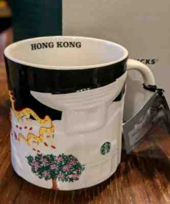 Starbucks 16oz Hong Kong Relief Mug - Rare Mug - Sold on eBay Feb, 9th 2020 for $45.00