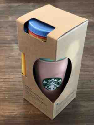 Starbucks Color-Changing Reusable Cold Cups (5-24 Oz. Cups/5 Lids/5 Straws) - Sold on eBay Feb, 8th 2020 for $59.99