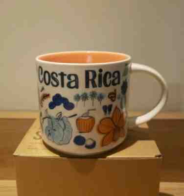 STARBUCKS Costa Rica BEEN THERE SERIES Coffee Cup MUG 14oz 2019 - Sold on eBay Feb, 14th 2020 for $37.00