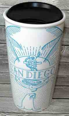 STARBUCKS SAN DIEGO CALIFORNIA DOUBLE WALL 12oz TRAVEL MUG CUP ~ 2018 ~ NEW NWT - Sold on eBay Feb, 14th 2020 for $34.99