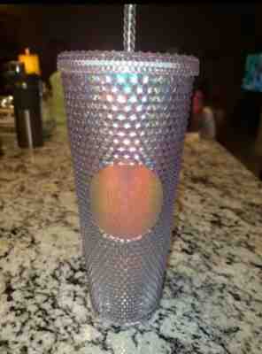 Starbucks Iridescent Holographic Unicorn Rainbow Diamond New 24 Oz Venti Tumbler - Sold on eBay Feb, 14th 2020 for $125.00