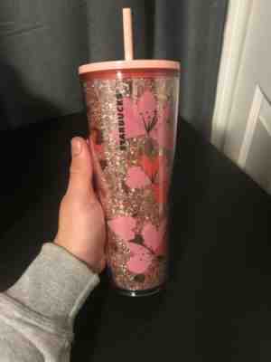 New! STARBUCKS Valentines 2020 TUMBLER HEARTS 24 OZ Cups IN HAND! - Sold on eBay Feb, 14th 2020 for $30.00