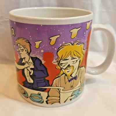 Starbucks DOONESBURY - TRUDEAU Tour de Java Cafe Buzz 1999 16 oz MUG - Sold on eBay Feb, 14th 2020 for $36.99