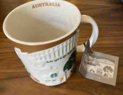 NEW Starbucks Relief AUSTRALIA XMAS Mug (Discontinued Series) - Sold on eBay Feb, 14th 2020 for $69.00