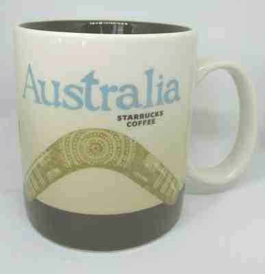 Starbucks Coffee Global Icon AUSTRALIA 2014 Mug Cup 16 oz. - Sold on eBay Feb, 14th 2020 for $35.00