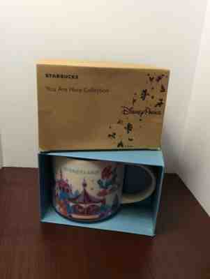 Starbucks Retired Disneyland V2 Fantasyland You Are Here YAH Mug new in box - Sold on eBay Feb, 14th 2020 for $70.00