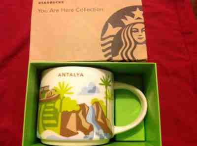 Starbucks Coffee Mug ANTALYA - TURKEY -  You Are Here Collection  2017 - Sold on eBay Feb, 14th 2020 for $39.99