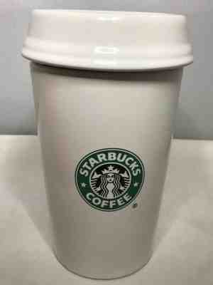 Starbucks 2000 Barista To-Go Cup Canister ~ Siren Logo (Green/Black) - Sold on eBay Feb, 13th 2020 for $76.99