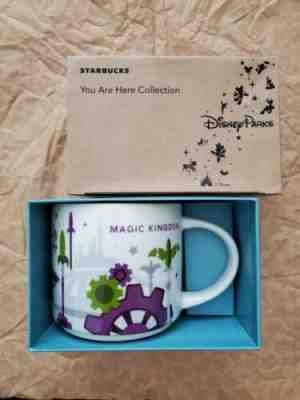 Starbucks 2018 Disney Magic Kingdom Version 3 You Are Here (YAH) Starbucks Mug - Sold on eBay Feb, 13th 2020 for $30.00