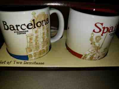 Starbucks City Mug, BARCELONA & SPAIN, Global Icon Collection, SKU, 3oz. - Sold on eBay Feb, 13th 2020 for $49.99