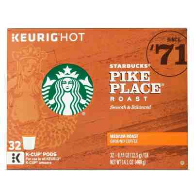 Starbucks Pike Coffee K-Cup Pods Coffee Pods for Keurig Brewers 1Box MediumRoast - Sold on eBay Feb, 13th 2020 for $33.48